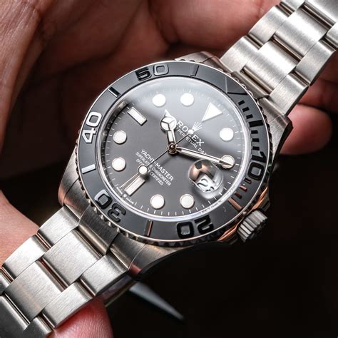 the oyster perpetual ss rolex yacht master|Rolex titanium yacht master 2023.